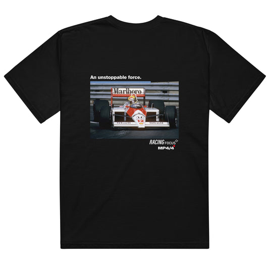 McLaren MP4/4 "Unstoppable Force" tee - Black