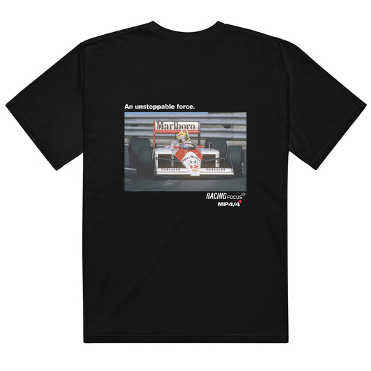 McLaren MP4/4 "Unstoppable Force" tee - Black