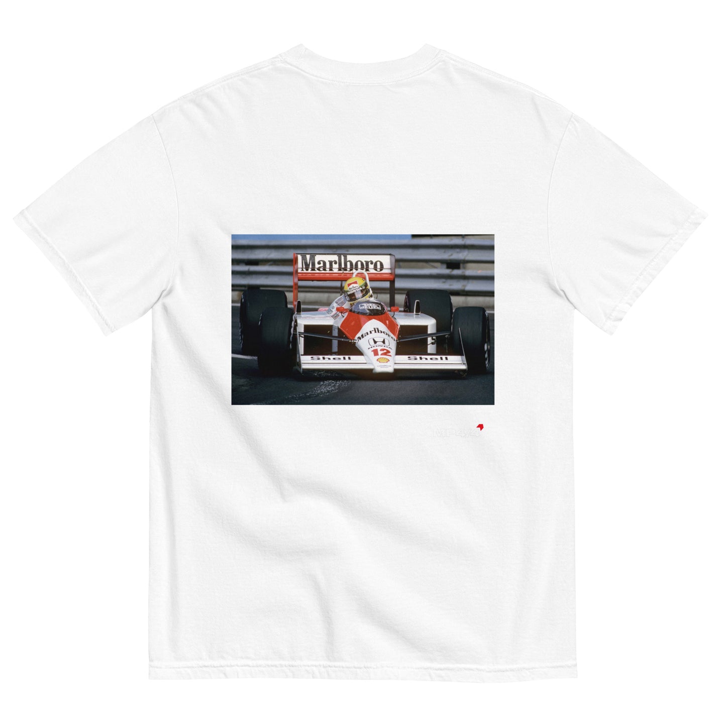 McLaren MP4/4 "Unstoppable Force" tee - White