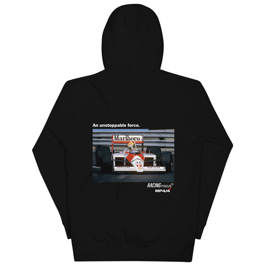 McLaren MP4/4 "Unstoppable Force" hoodie - Black