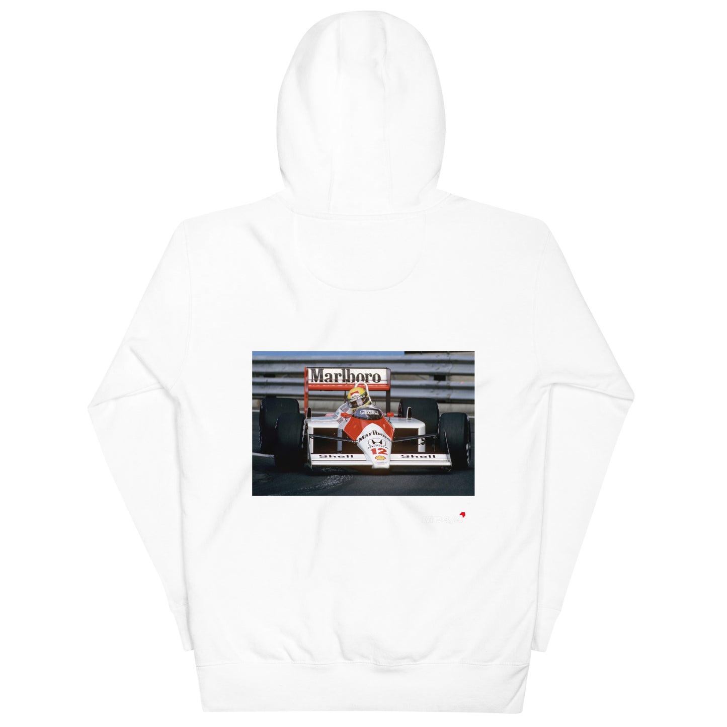 McLaren MP4/4 "Unstoppable Force" hoodie - White